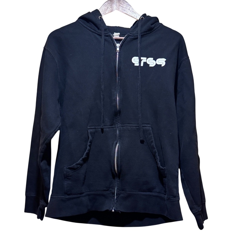 STS9 2019 Black Heavyweight Zip Up Hoodie Push The Sky Red Rocks Concert Tour